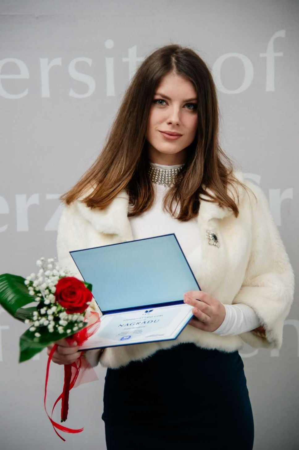 Ivana Rondović, najbolji student Biotehničkog fakulteta