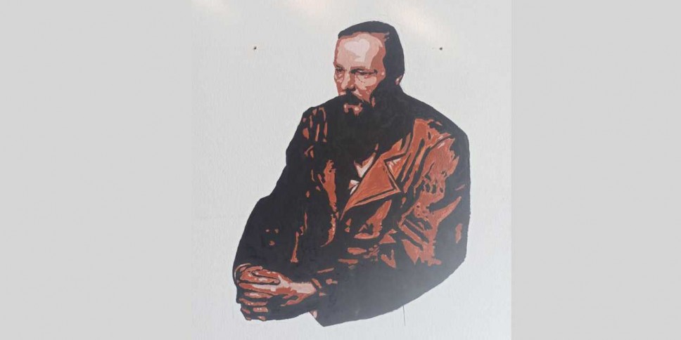 Studenti oslikali lik F. M. Dostojevskog  