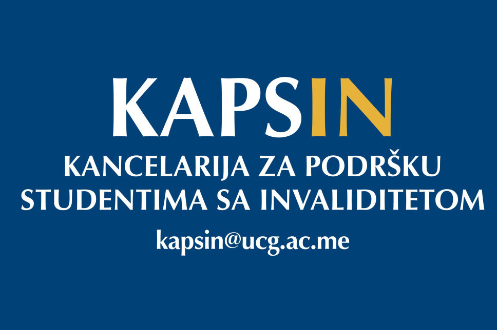 Kancelarija za podršku studentima sa invaliditetom (KAPSIN)
