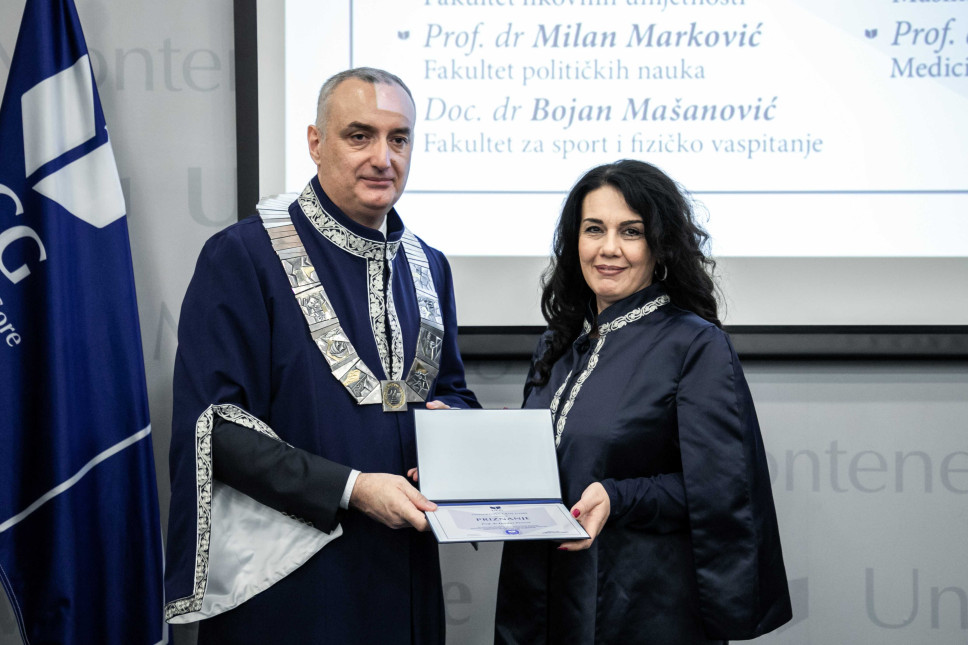 Zapaženi rezultati u domenu naučnoistraživačkog rada prof. dr Đurđice Perović 