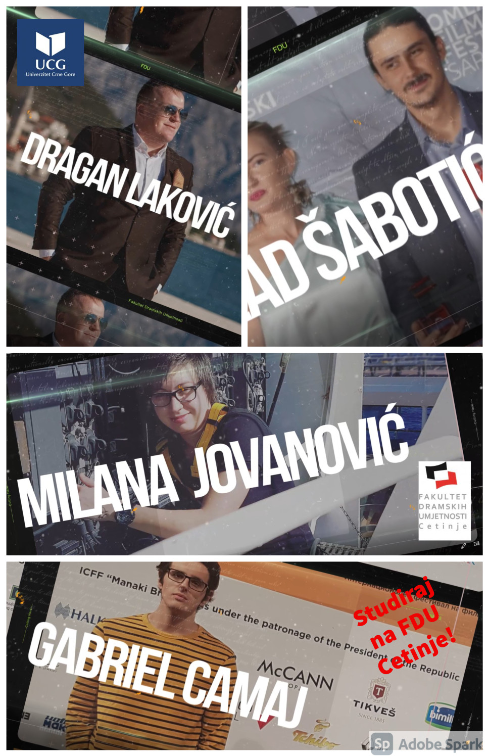 Novi alumnisti kampanje STUDIRAJ NA FDU - CETINJE!