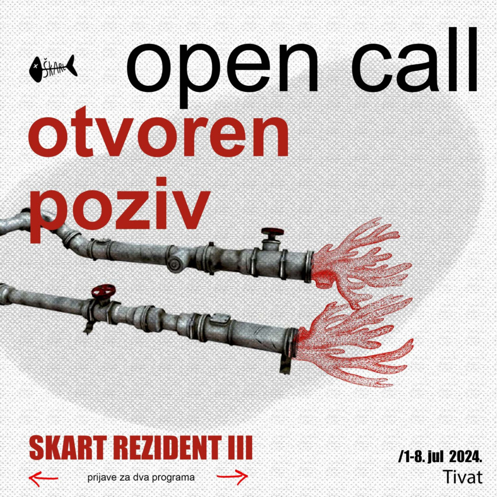 Otvoren poziv za ŠkArt REZIDENT 2024! 