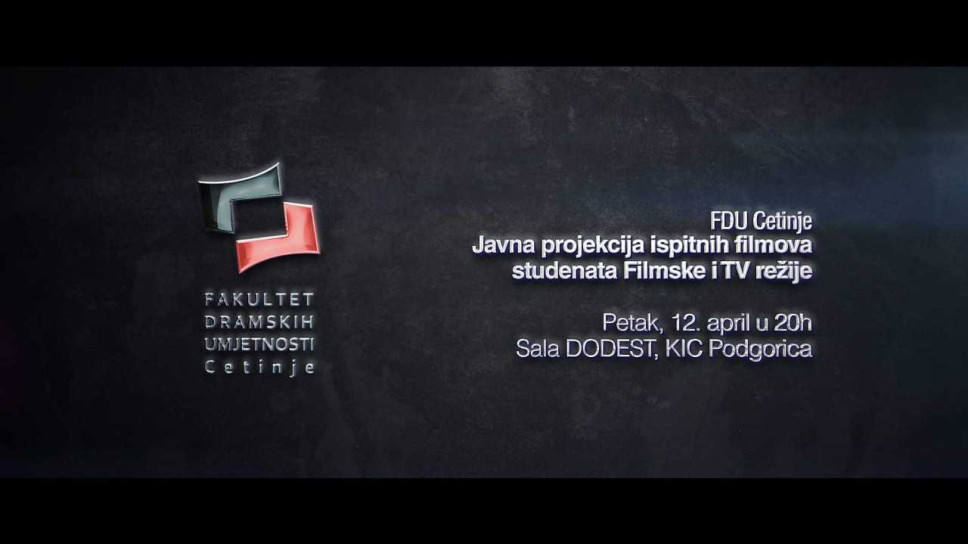 Public Projection of Examination Films of Film and TV Directing Students