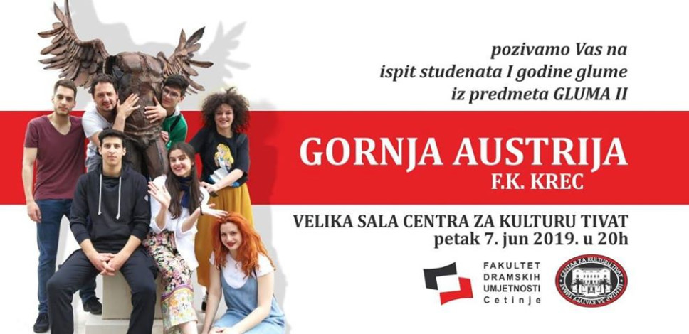 Ispitna predstava studenata glume u petak u Tivtu
