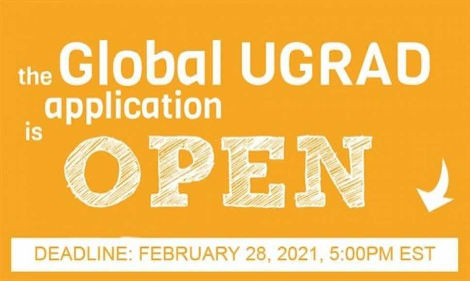 American Scholarships: Global UGRAD - Call for Applications