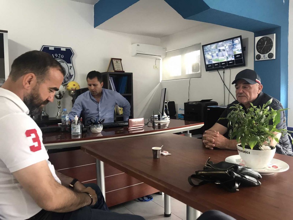 SENIORS, JUNIORS AND CADETS OF TEUTA FOOTBALL CLUB IN DURRES WERE TESTED
