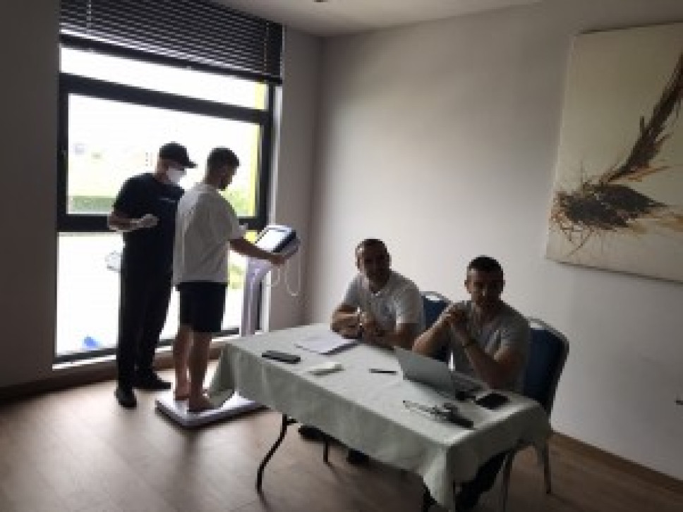 SENIOR FOOTBALL NATIONAL TEAM OF KOSOVO WAS TESTED