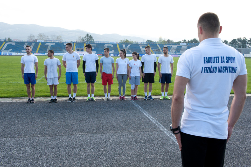 Prijemni ispit na Fakultetu za sport  i fizičko vaspitanje u subotu