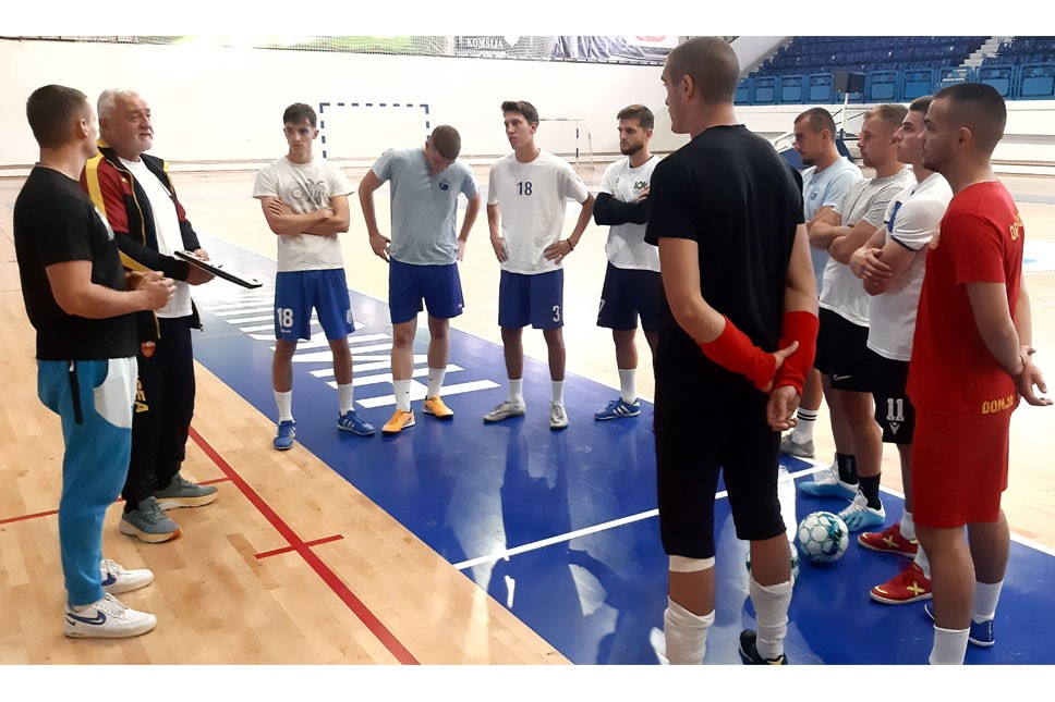 Visit of the Coach of the Futsal National Team of Montenegro to Training of the Student Team of the Faculty of Sports and Physical Education