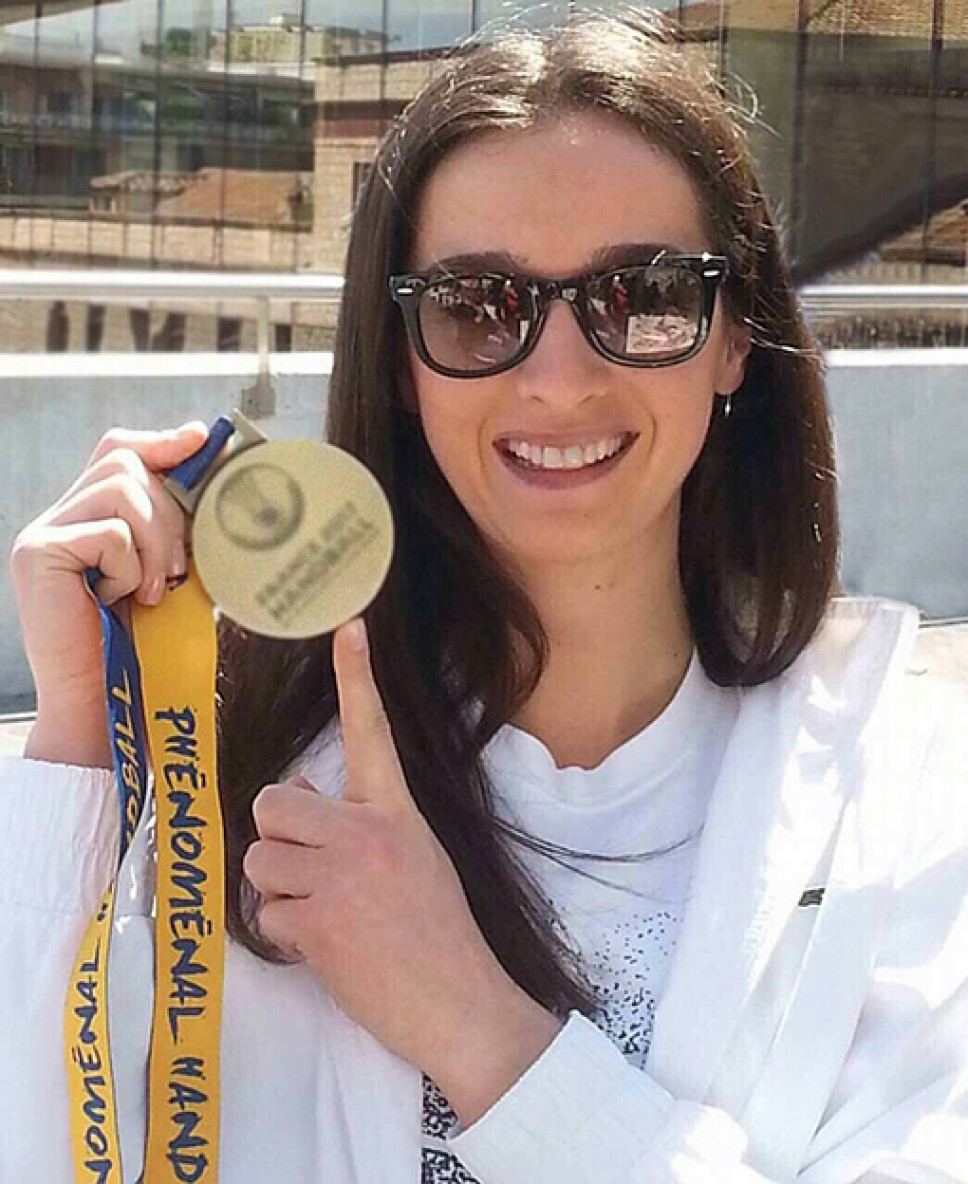 Ana Milačić with AEK Wins Double Crown
