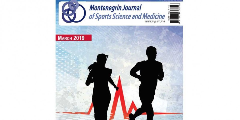 U martu novi broj - "Montenegrin Journal of Sports Science and Medicine"