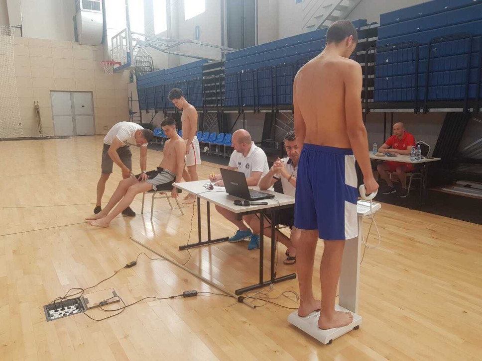 Testirane muške košarkaške selekcije - juniorska i kadetska reprezentacija Crne Gore 