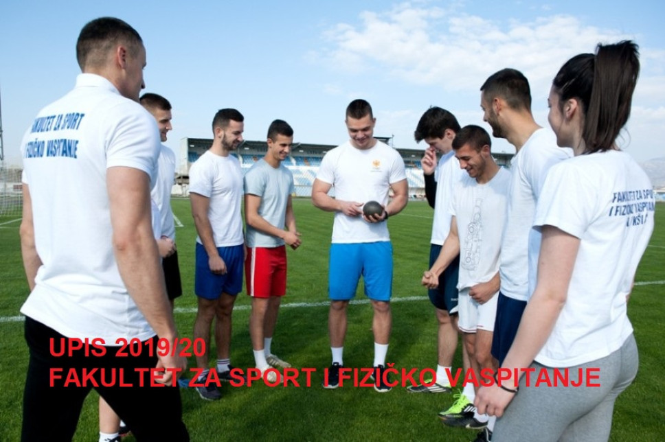 Prijavljeni kandidati za studijski program Fizička kultura i zdravi stilovi života