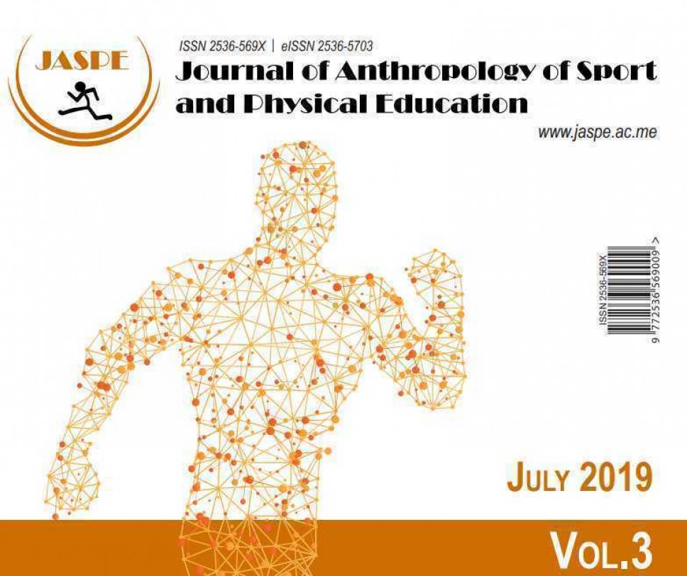 The July issue of scientific journal JASPE - 2019 is published