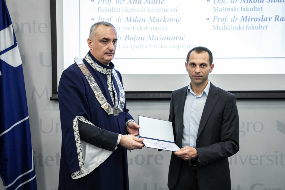 Doc. dr Bojan Mašanović: Znanje je najveća nagrada