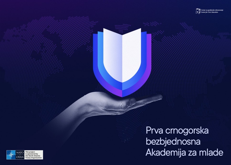 Oglas za I generaciju Crnogorske bezbjedonosne akademije za mlade
