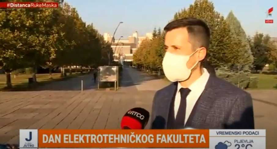 O Danu Elektrotehničkog fakulteta za RTCG i TV Vijesti