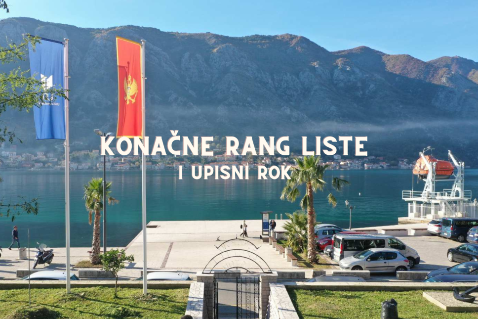 Konačne rang liste kandidata za upis na osnovne studije 2023/24. godine - I upisni rok