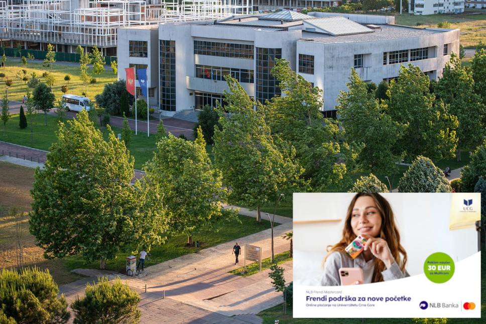 Na Univerzitetu Crne Gore od danas dostupno i online plaćanje studentskih obaveza