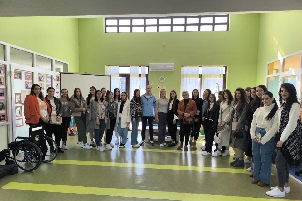 Visit to the Day Center for Children with Developmental Disabilities and People with Disabilities