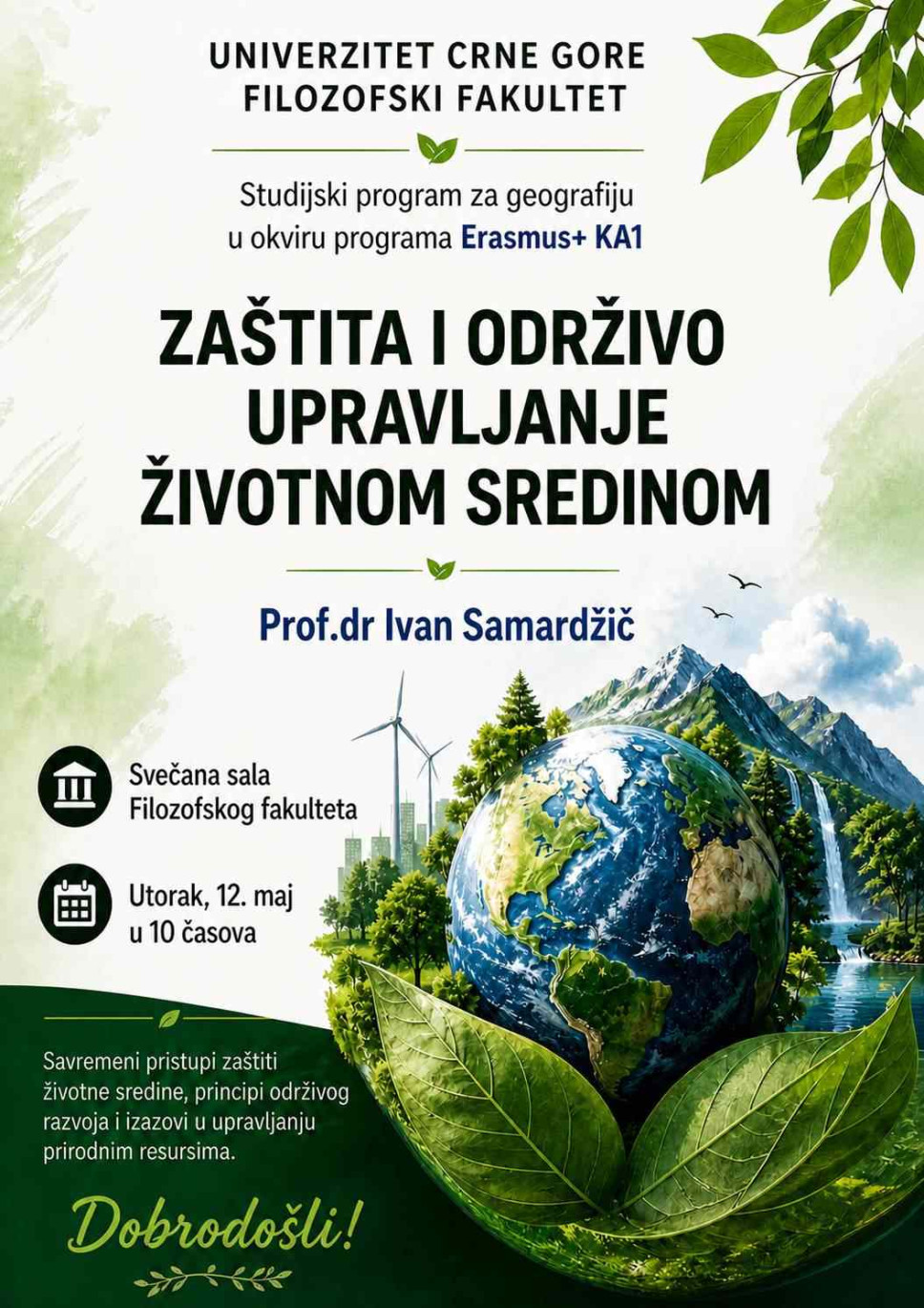 Zaštita i održivo upravljanje životnom sredinom