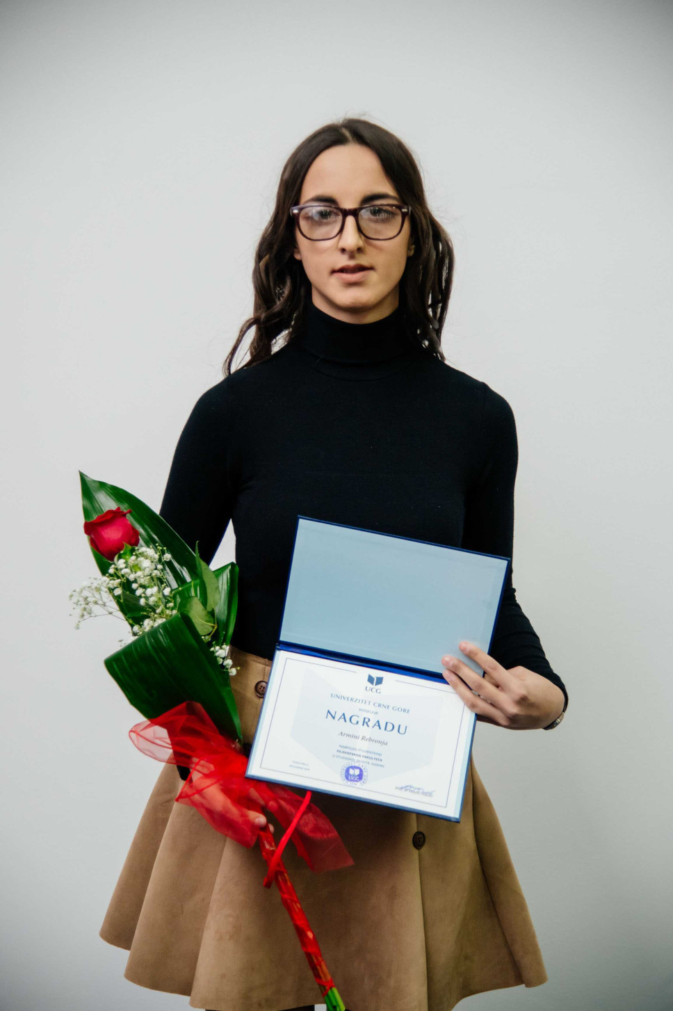 Armina Rebronja, najbolji student Filozofskog fakulteta
