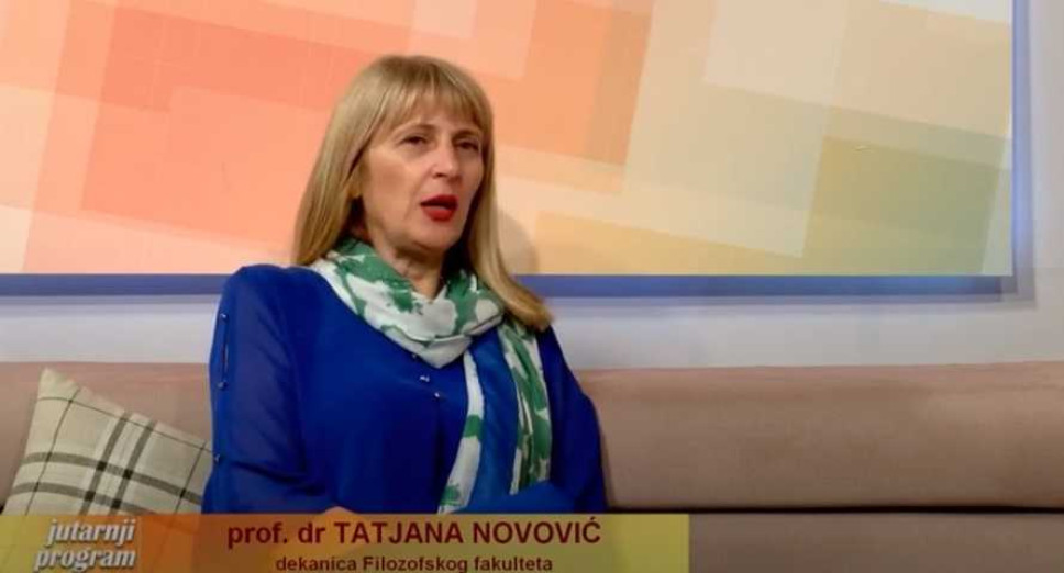Gostovanje dekanice Filozofskog fakulteta Univerziteta Crne Gore na TV Nikšić