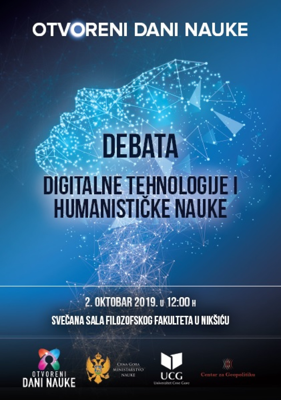 OTVORENI DANI NAUKE Debata: Digitalne tehnologije i humanističke nauke