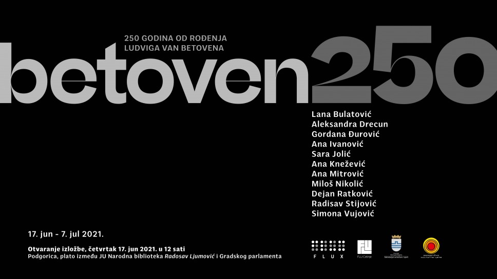 Izložba plakata  "BETOVEN 250" studenata Fakulteta likovnih umjetnosti