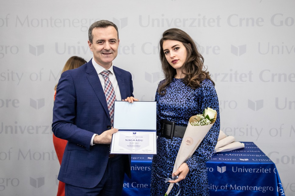 Monika Vujisić is the Best Student of the Faculty of Fine Arts for the Academic Year 2022/23