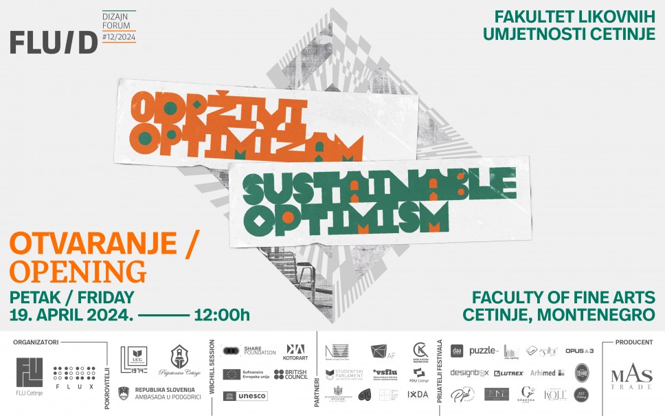 FLUID Design Forum 12/2024 "Sustainable Optimism" from April 19th to April 24th, 2024