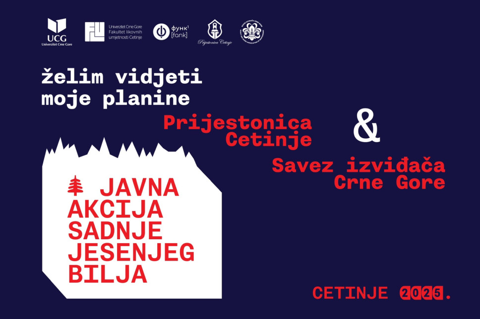 Poziv na sadnju ispred Fakulteta likovnih umjetnosti