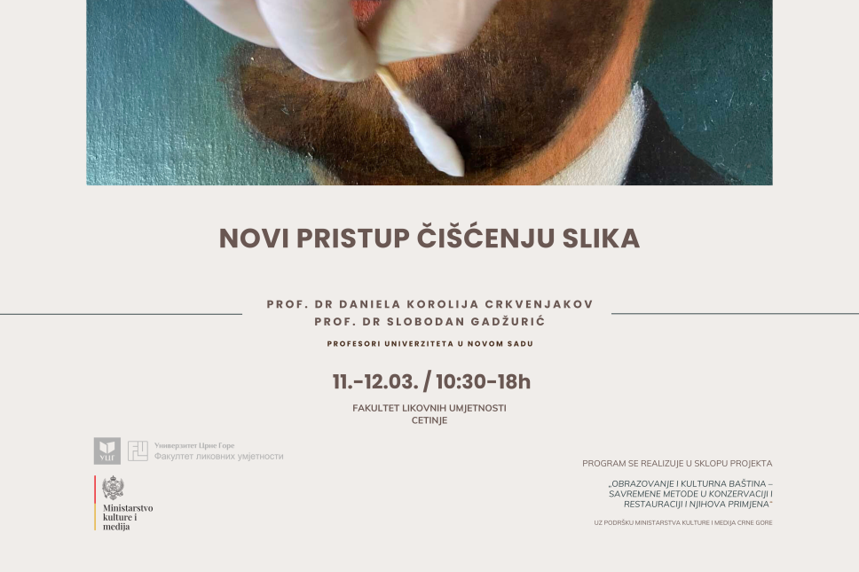 Novi pristup čišćenju slika – predavanje i praktična radionica