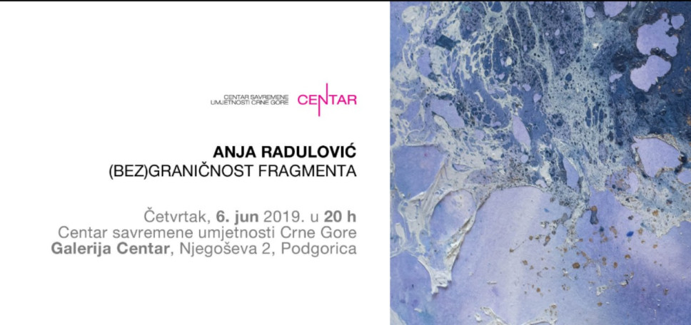 Exhibition of Anja Radulovic at Gallery ‘’Centar’’ Tomorrow 