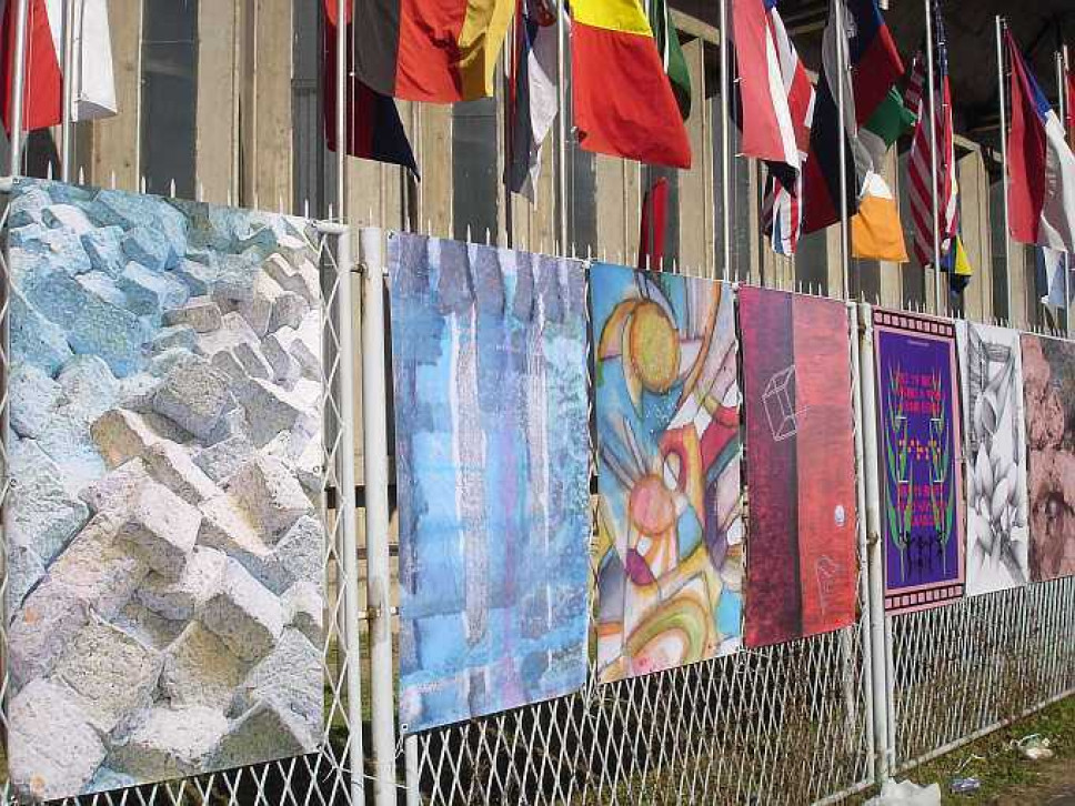 Representatives of the Faculty of Fine Arts Won Silver Plaque on the Exhibition ‘EXAT 110’ 