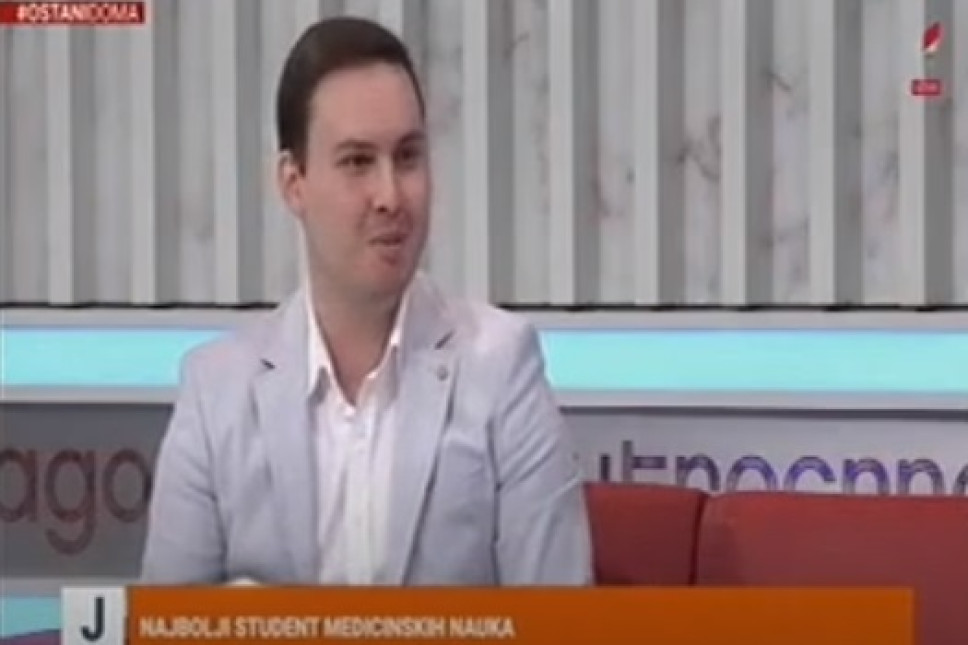 O značaju Plakete Univerziteta Crne Gore - najbolji student medicinskih nauka za RTCG