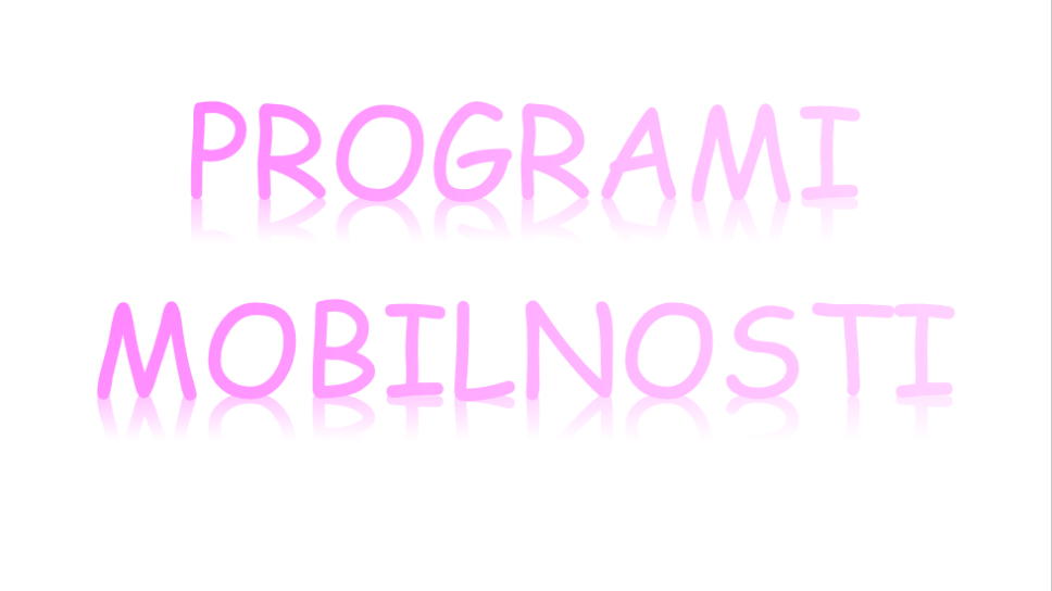 Info dan o programima mobilnosti 3. oktobra