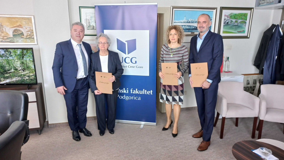 Uručenjem zlatnih povelja Mašinski fakultet UCG obilježio Dan fakulteta 