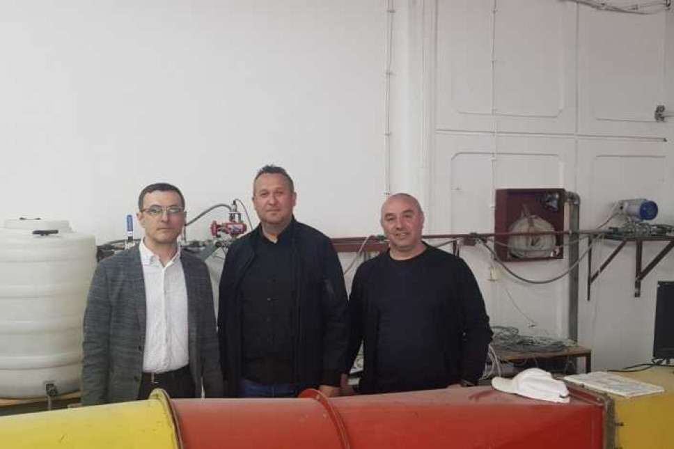  Professor from the Mechanical Engineering Faculty of Skoplje Paid a Visit  