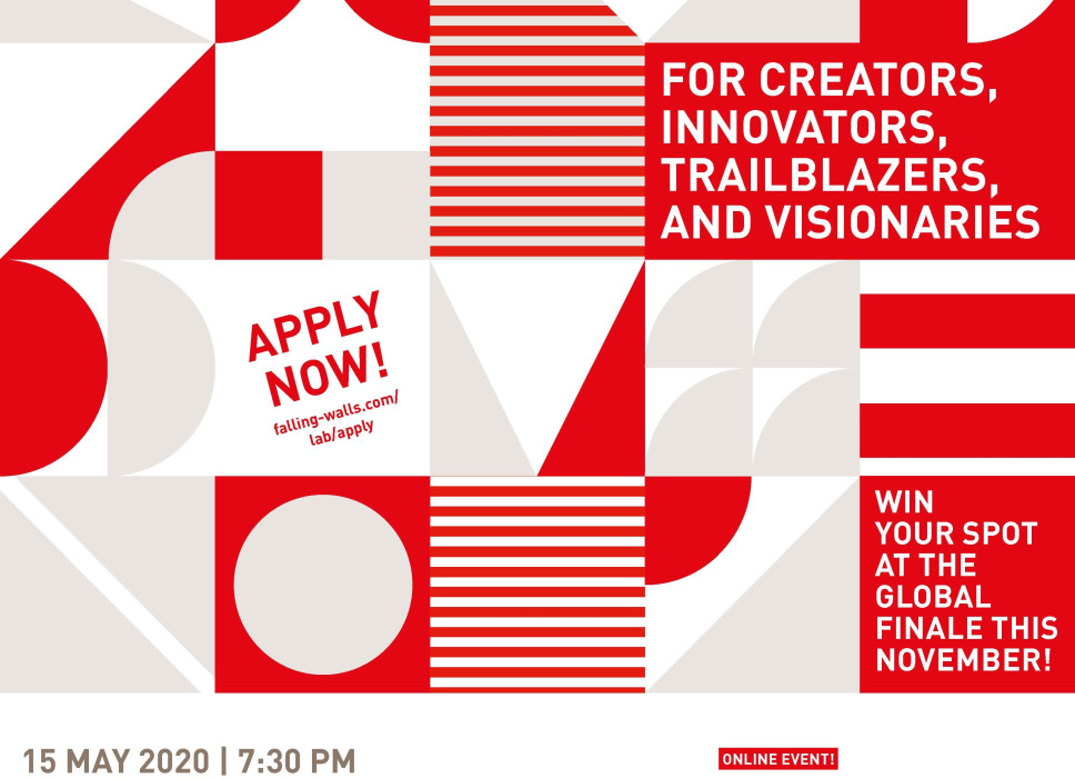 "Falling Walls Lab" - deadline extended!