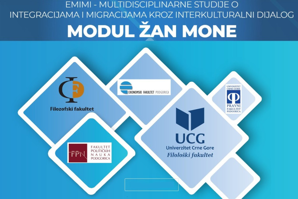 Multidisciplinarne studije o integracijama i migracijama kroz interkulturalni dijalog – Modul Žan Mone