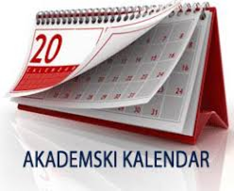 AKADEMSKI KALENDAR 2016/17