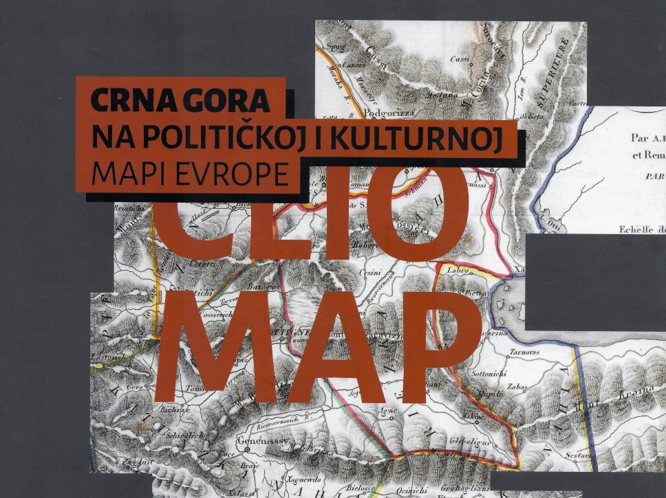 The book Montenegro on the political and cultural map of Europe - CLIO MAP - was published