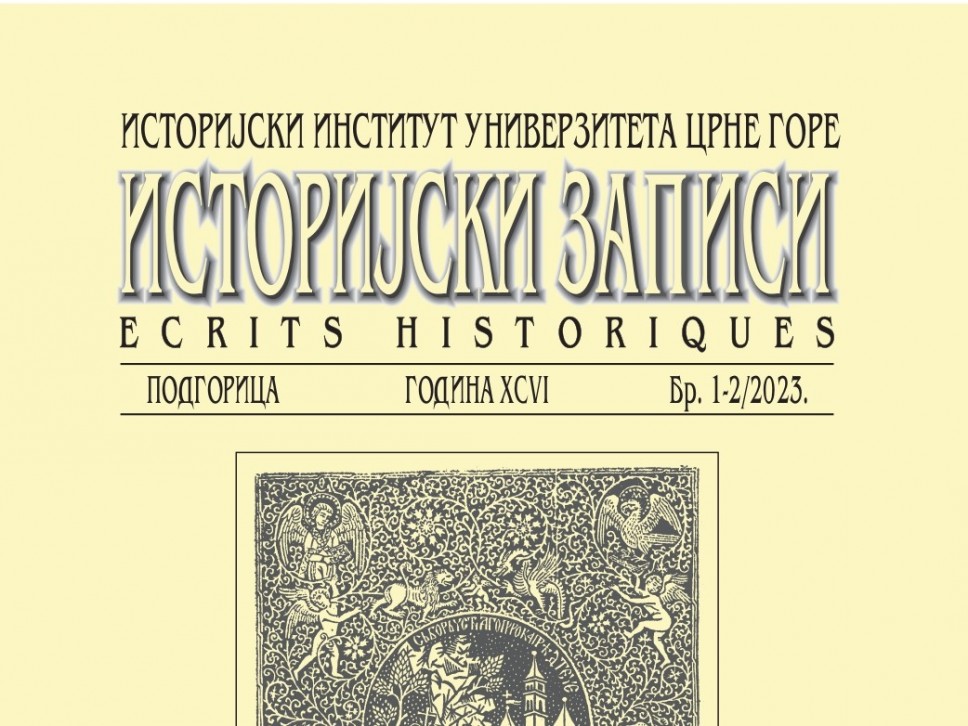 New issue of Historical records published 1-2/2023
