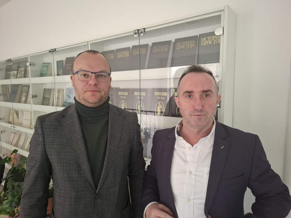Minister Damjan Ćulafić Visits the Historical Institute