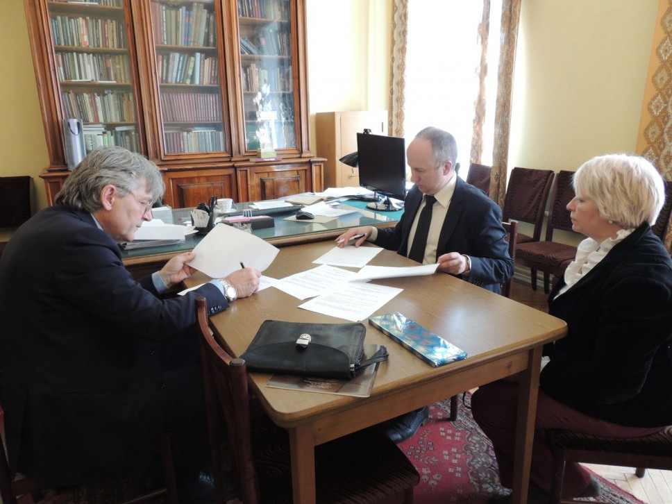 Extension of scientific cooperation of the Historical institute UoM