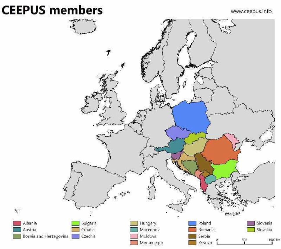 CEEPUS - otvoren konkurs za zimski semestar