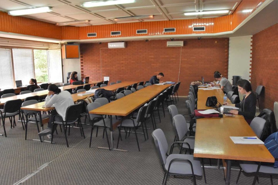 Reading Room of the Central University Library Reopened  