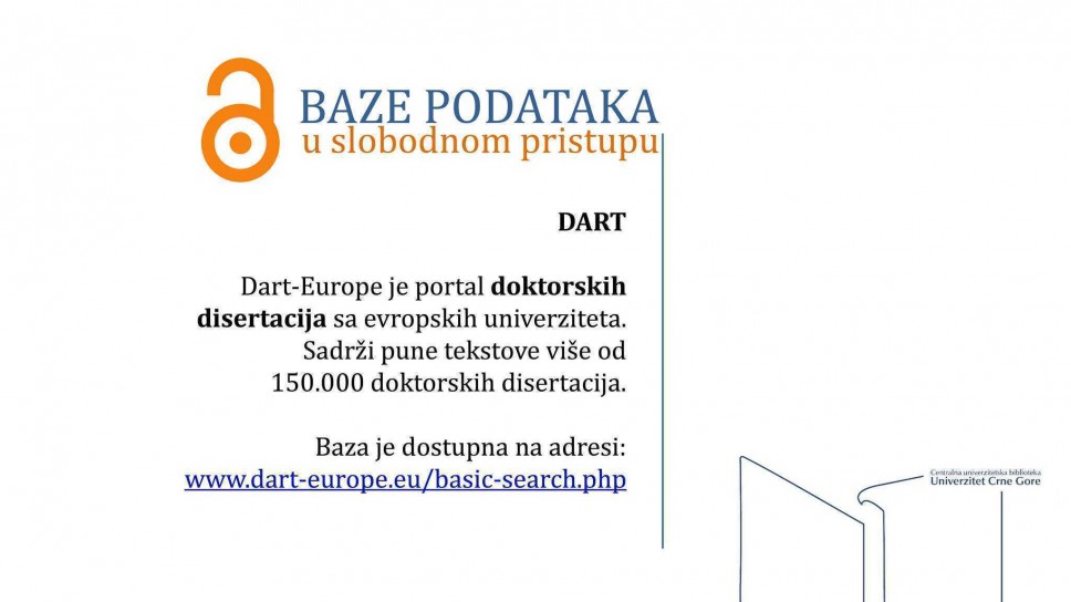 DART-Europe – Portal of Doctoral Dissertations from European Universities  