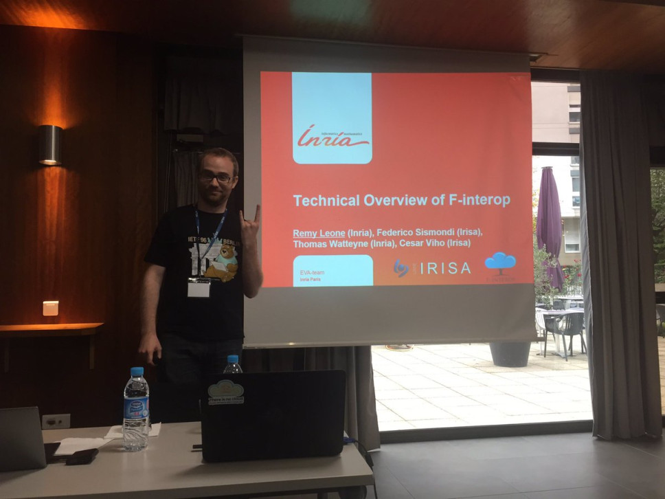 Presentation of SPOTS at F-Interop Plenary Meeting in Paris